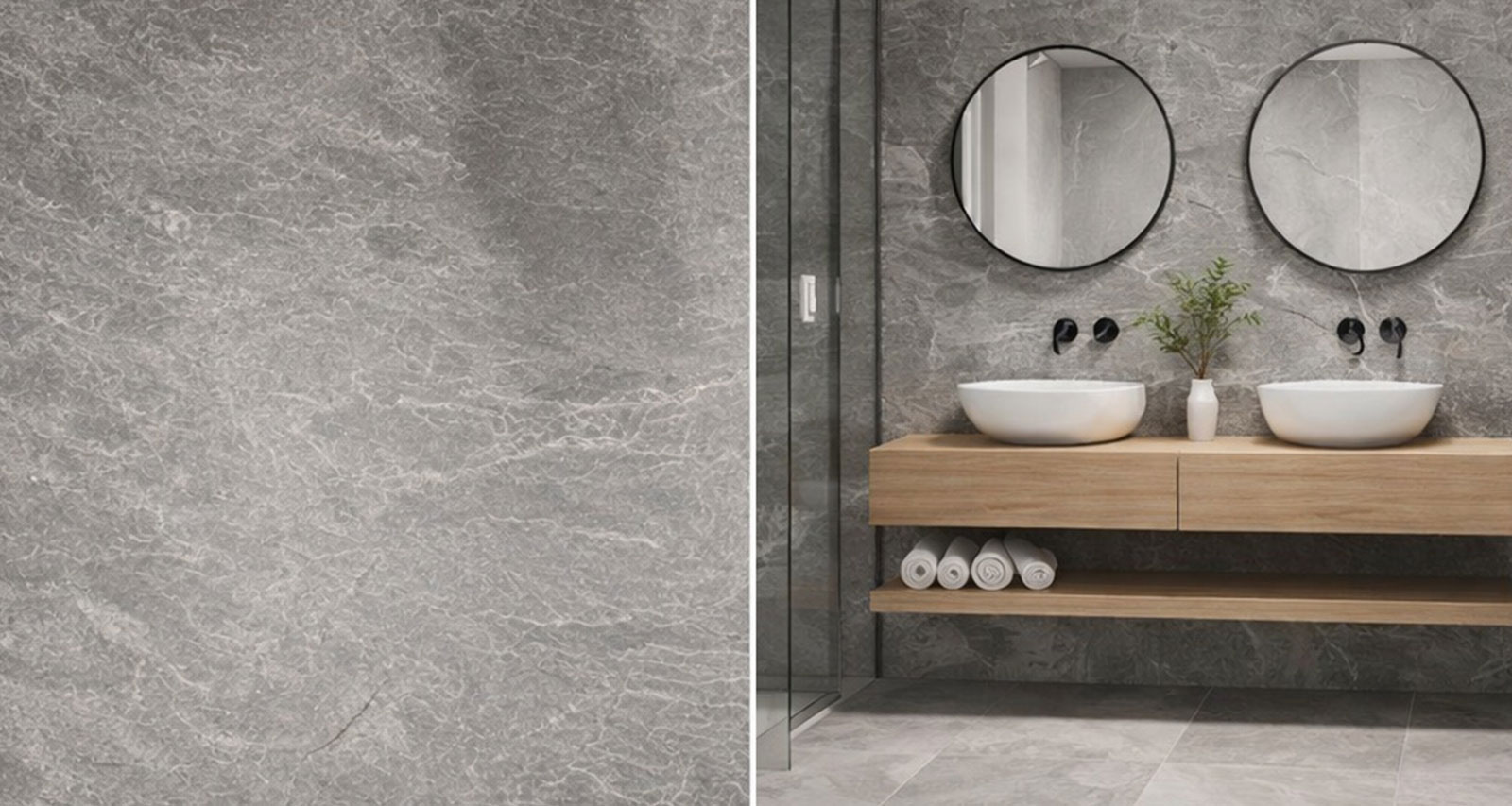 Vzorec SPC stenski paneli sivi kamen